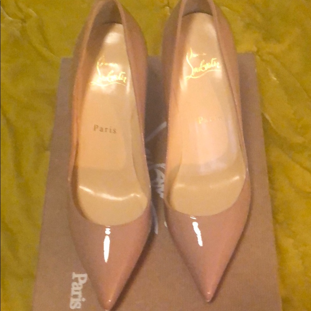 Christian Louboutin Pigalle Plato 100 Patent